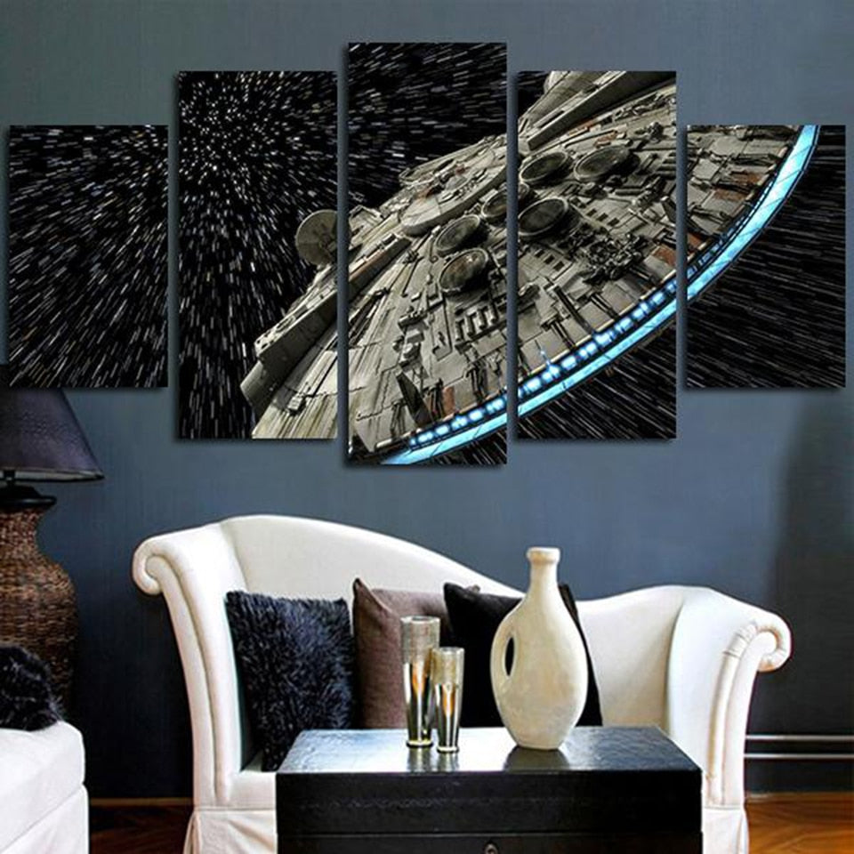Star wars store wall art