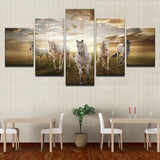 Running-Steed-5-Piece-Canvas-Paintings