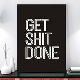 GET-SHIT-DONE-Ready-to-Hang-Black-and-White-Canvas-Art