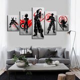 5-Panel-Dragon-Ball-Goku-Wall-Art