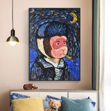 Monkey-Vincent-Van-Gogh