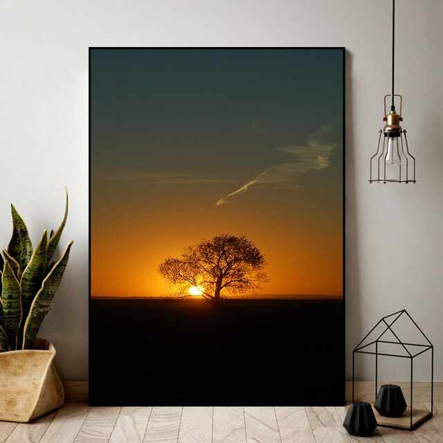 Sunrise-Landscape-Modern-Canvas-Prints