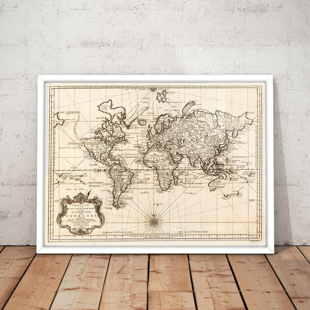  World-Map-HD-Ready-to-Hang-Framed-Wall-Art