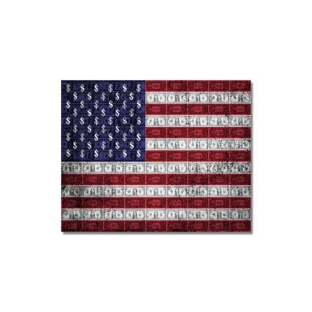 American-Flag-HD-Painting-Dollar-Wall-Art-Decor