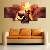 Framed-Naruto-5-Piece-Canvas-Wall-Art-for-Sale