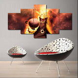 Framed-Naruto-5-Piece-Canvas-Wall-Art-for-Sale