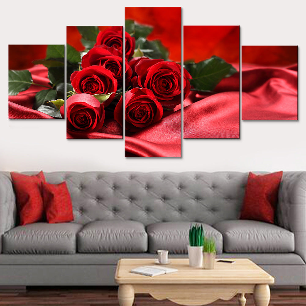 Red-Rose-Bedroom-Wall-Art-Decor-for-Promotion