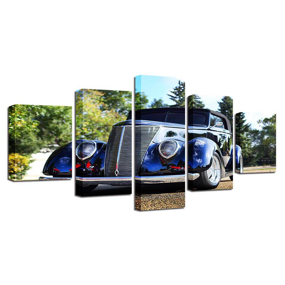Ready-to-Hang-Car-Paintings-for-Home-Decor