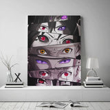Naruto Sharingan HD Canvas Prints