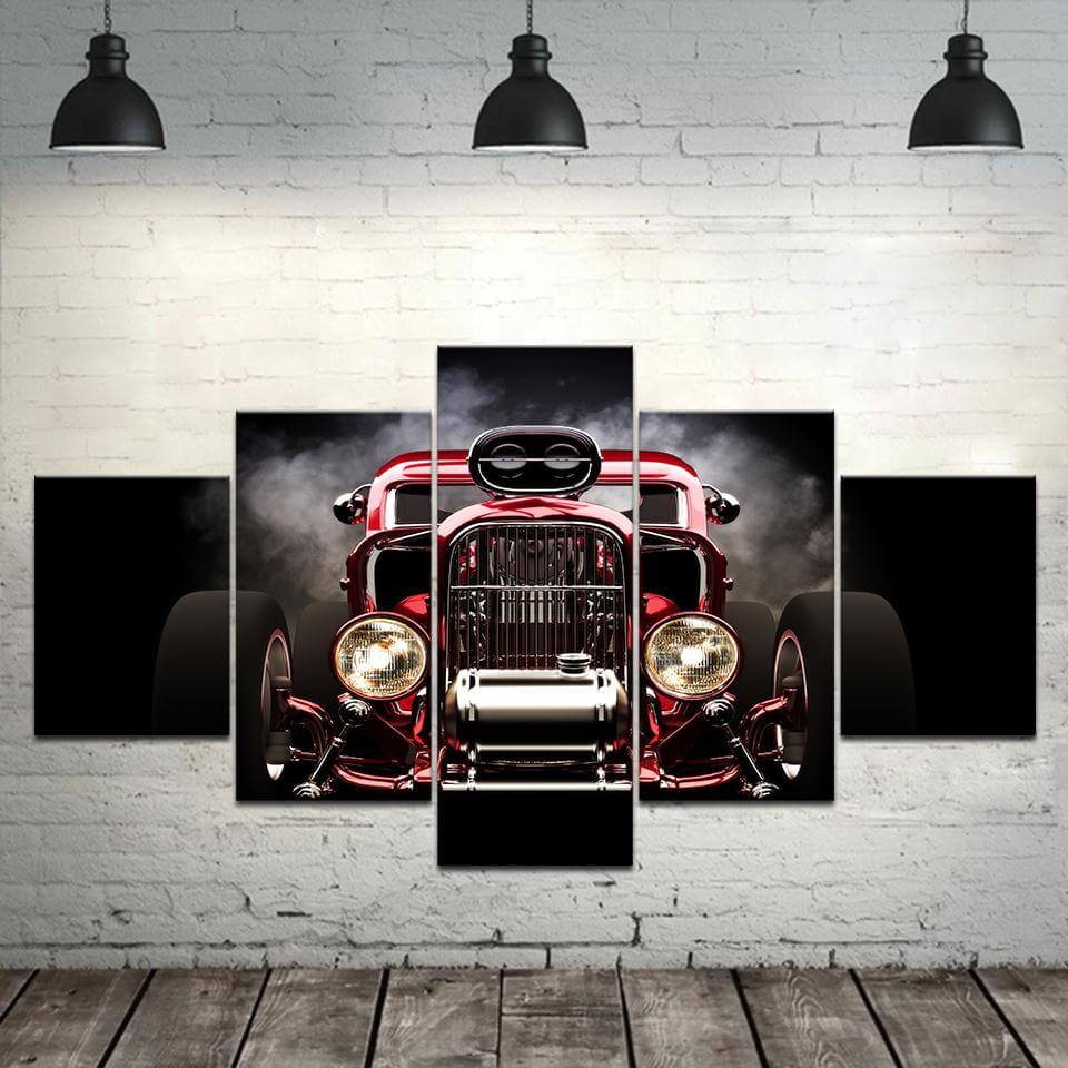 3d-canvas-art-for-red-bubble-Car