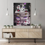 Naruto Sharingan HD Canvas Prints