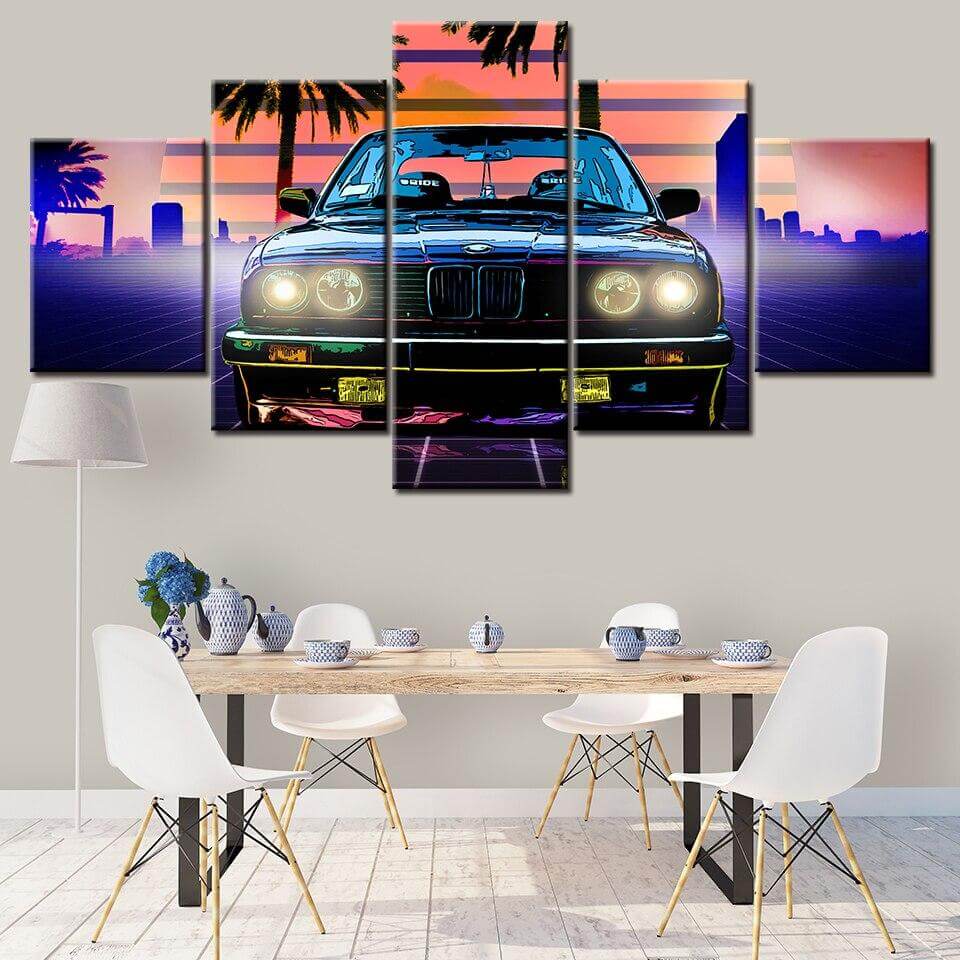 E3-Retro-Car-Living-Room-Gallery-Wall