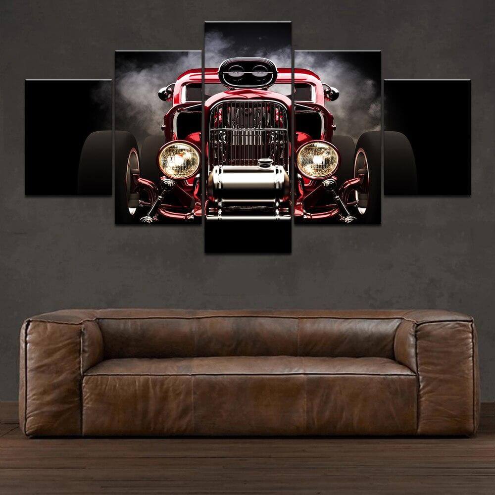 3d-canvas-art-for-red-bubble-Car